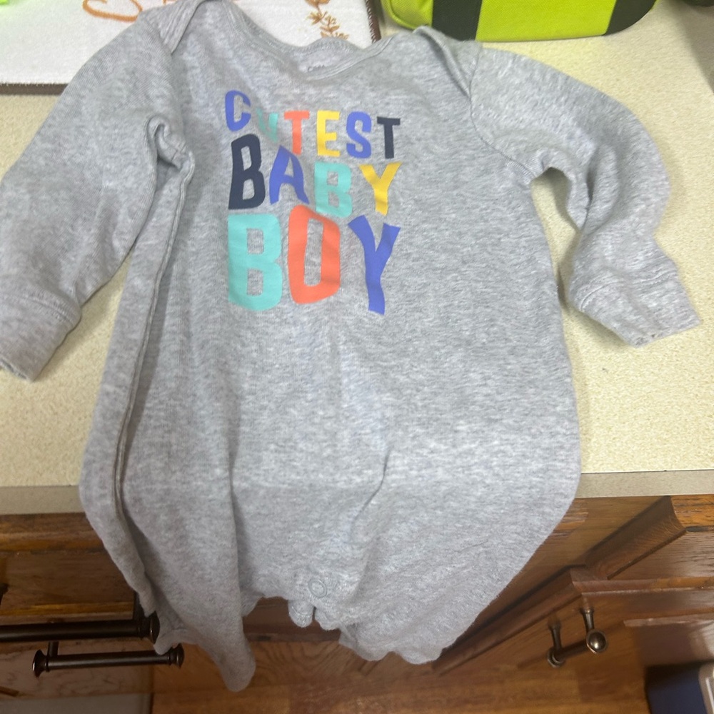Boy onesie 6m